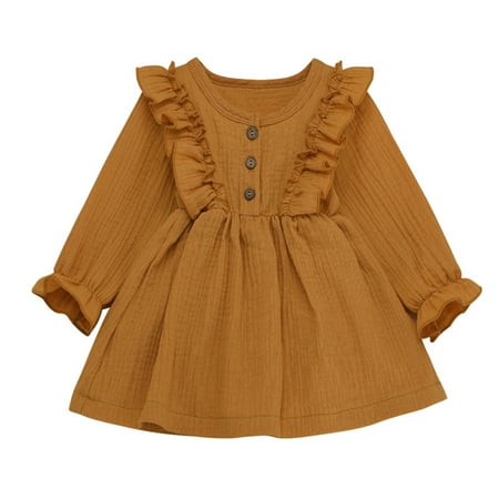 ZHAGHMIN Easter Dress for Baby Ruffle Linen Solid Kids Button Dress Girl Baby Clothes Toddler Princess Party Girls Dress&Skirt Size 24 Months Dresses Toddler Girls Fall Outfits Long Sleeve Shirt Kid
ZHAGHMIN Easter Dress for Baby Ruffle Linen Solid Kids Button Dress Girl Baby Clothes Toddler Princess Party Girls Dress&Skirt Size 24 Months Dresses Toddler Girls Fall Outfits Long Sleeve Shirt Kid