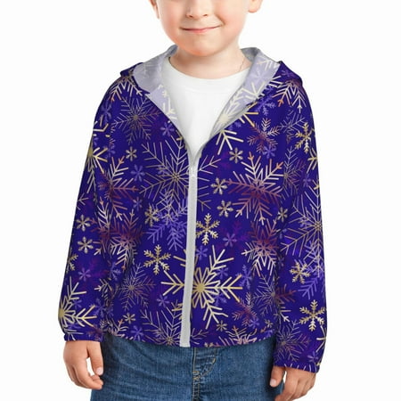 Goofa blue purple Snowflake Printed Kids Zip-Up Hoodie Girls Boys UPF50+ Sun Protection Jacket Hooded Cooling Shirt-2 Years
Goofa blue purple Snowflake Printed Kids Zip-Up Hoodie Girls Boys UPF50+ Sun Protection Jacket Hooded Cooling Shirt-2 Years