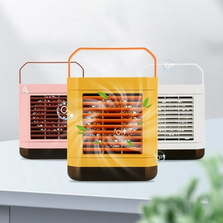 GoFJ 1 Set 3 Gear Wind Air Cooler with Night Light ABS Mini Personal Air Cooler Fan with Handle for Home
GoFJ 1 Set 3 Gear Wind Air Cooler with Night Light ABS Mini Personal Air Cooler Fan with Handle for Home