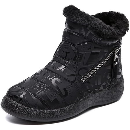 Snow Boots Women s Short Boots Winter Warm Short Boots with Thermal Lining and Cotton Boots Ladies Outdoor Flat Boot
Snow Boots Women s Short Boots Winter Warm Short Boots with Thermal Lining and Cotton Boots Ladies Outdoor Flat Boot