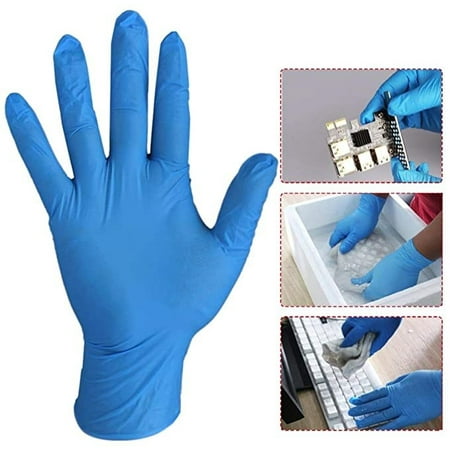 UDAXB Kitchen Gadgets Rubber Comfortable Disposable Mechanic Nitrile Gloves Exam Gloves 50PCS
UDAXB Kitchen Gadgets Rubber Comfortable Disposable Mechanic Nitrile Gloves Exam Gloves 50PCS