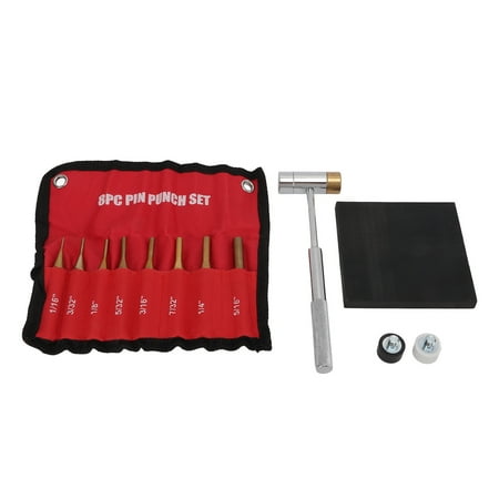 Brass Punch Set Brass Head Fine Workmanship Porous Structure Gunsmith Punch Set For Handbag For DIY Jewelry
Brass Punch Set Brass Head Fine Workmanship Porous Structure Gunsmith Punch Set For Handbag For DIY Jewelry