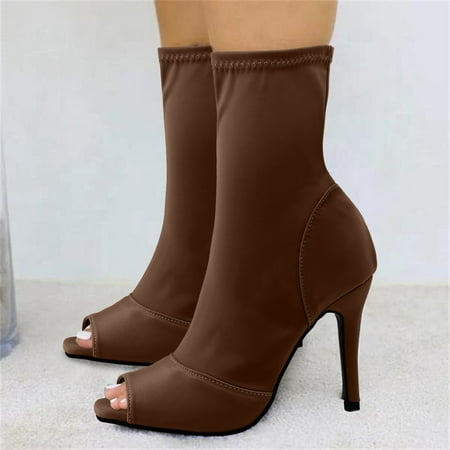 Christmas Womens Shoes Solid Color Casual Elastic Fabric Side Zipper Square Toe Stiletto Fish Mouth High Heels
Christmas Womens Shoes Solid Color Casual Elastic Fabric Side Zipper Square Toe Stiletto Fish Mouth High Heels