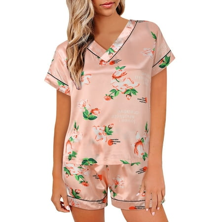 MPWEGNP Women Pajamas Set Satin Sleepwear Lingerie V Neck Shirt Shorts Nightwear Homewear Page Girls Slippers Girls Slippers Toddler 6
MPWEGNP Women Pajamas Set Satin Sleepwear Lingerie V Neck Shirt Shorts Nightwear Homewear Page Girls Slippers Girls Slippers Toddler 6