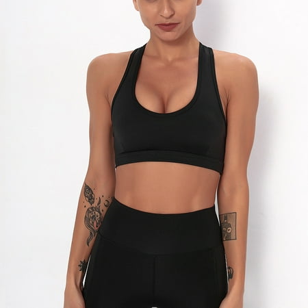 PhoneSoap Fashion Women s Beauty Back Sports Bra Breathable Solid Color Yoga Vest Black M
PhoneSoap Fashion Women s Beauty Back Sports Bra Breathable Solid Color Yoga Vest Black M