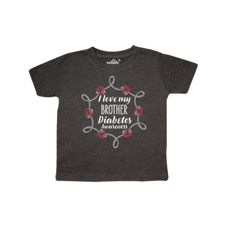 Inktastic I Love My Brother Diabetes Awareness Gift Toddler Boy or Toddler Girl T-Shirt
Inktastic I Love My Brother Diabetes Awareness Gift Toddler Boy or Toddler Girl T-Shirt