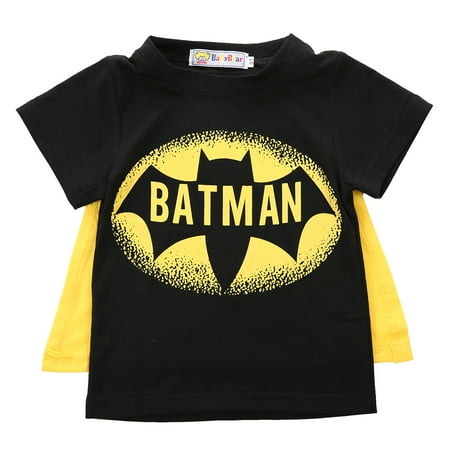 Kids Summer Top Shirt T-Shirt Super Man/Bat Pattern Outfit With Shawl Wild 1-5 Y
Kids Summer Top Shirt T-Shirt Super Man/Bat Pattern Outfit With Shawl Wild 1-5 Y