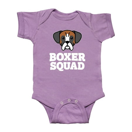 Inktastic Dog Boxer Squad Gift Baby Boy or Baby Girl Bodysuit