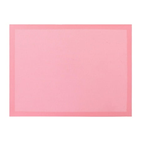 Silicone Baking Mat Reusable Bread Making Tools Baking Supplies Oven Liner Heat Resistant Baking Sheet for Home Restaurant Dining Room Cafe Solid Pink
Silicone Baking Mat Reusable Bread Making Tools Baking Supplies Oven Liner Heat Resistant Baking Sheet for Home Restaurant Dining Room Cafe Solid Pink