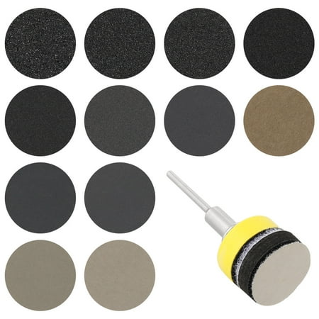 JOKAPY 180Pcs 1 Inch (25mm) Sanding Discs Hook and Loop Wet and Dry Sanding Paper Disc 60 to 10000 Grits Sandpaper Disk Grinding Polishing Sand Paper Sheets
JOKAPY 180Pcs 1 Inch (25mm) Sanding Discs Hook and Loop Wet and Dry Sanding Paper Disc 60 to 10000 Grits Sandpaper Disk Grinding Polishing Sand Paper Sheets