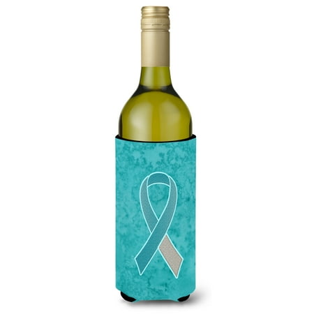 Carolines Treasures AN1215LITERK Teal and White Ribbon for Cervical Cancer Awareness Wine Bottle Beverage Insulator
Carolines Treasures AN1215LITERK Teal and White Ribbon for Cervical Cancer Awareness Wine Bottle Beverage Insulator