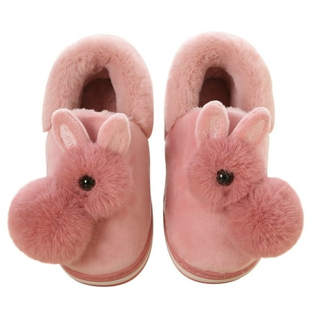 Uposao Winter Warm Furry Bunny Slippers Cute Cosy Fluffy Indoor Household Slippers Slip-On Plush Slippers Red for Size 38-39
Uposao Winter Warm Furry Bunny Slippers Cute Cosy Fluffy Indoor Household Slippers Slip-On Plush Slippers Red for Size 38-39
