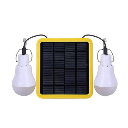 Dpityserensio 2 Pack Monocrystalline Solar LED Bulb Light Portable USB Rechargeable Light Indoor and Outdoor Hiking Camping Tent Fishing Lighting
Dpityserensio 2 Pack Monocrystalline Solar LED Bulb Light Portable USB Rechargeable Light Indoor and Outdoor Hiking Camping Tent Fishing Lighting