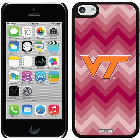 Virginia Tech Lined Chevron Design on iPhone 5c Thinshield Snap-On Case by Coveroo