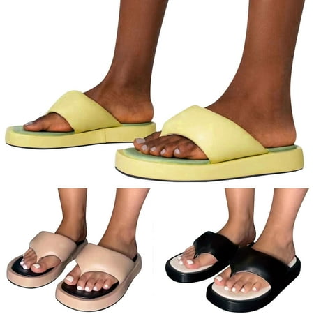 Aayomet Slippers for Women Women Slippers Fashionable Simple And Solid Color Summer New Pattern Thick Bottomed Flat Bottomed Beige 8.5
Aayomet Slippers for Women Women Slippers Fashionable Simple And Solid Color Summer New Pattern Thick Bottomed Flat Bottomed Beige 8.5