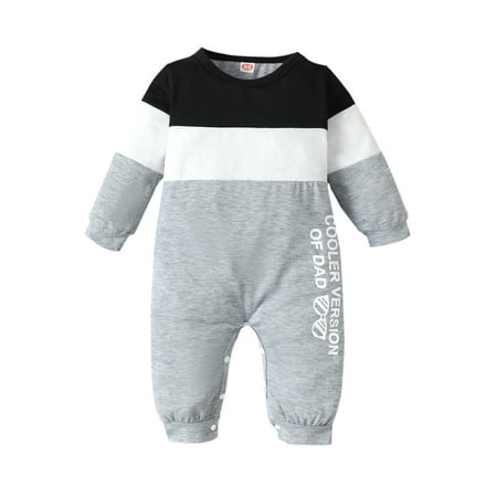 Mikrdoo Baby Boys Outfits Splice Letter Print Romper For Winter Hat 2Pcs Clothes Set 18-24 Months Gray
Mikrdoo Baby Boys Outfits Splice Letter Print Romper For Winter Hat 2Pcs Clothes Set 18-24 Months Gray
