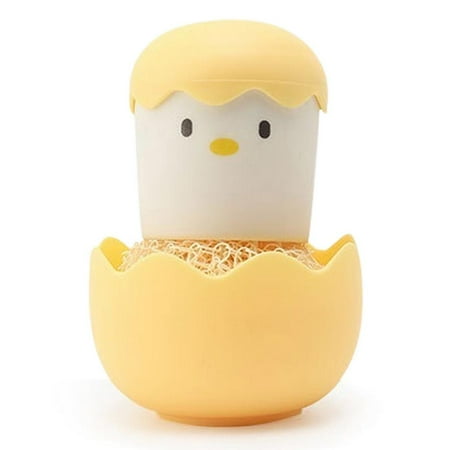 Julam Egg Shape Kitchen Cleaning Brush Dish Washing Fiber Ball with Handle Detachable Cookware Cleaning Tool Rapid Foaming Kitchen Accessories for Bowl Pans Pot Plate current
Julam Egg Shape Kitchen Cleaning Brush Dish Washing Fiber Ball with Handle Detachable Cookware Cleaning Tool Rapid Foaming Kitchen Accessories for Bowl Pans Pot Plate current