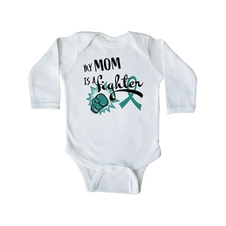 Inktastic Ovarian Cancer Awareness My Mom is a Fighter Gift Baby Boy or Baby Girl Long Sleeve Bodysuit
Inktastic Ovarian Cancer Awareness My Mom is a Fighter Gift Baby Boy or Baby Girl Long Sleeve Bodysuit