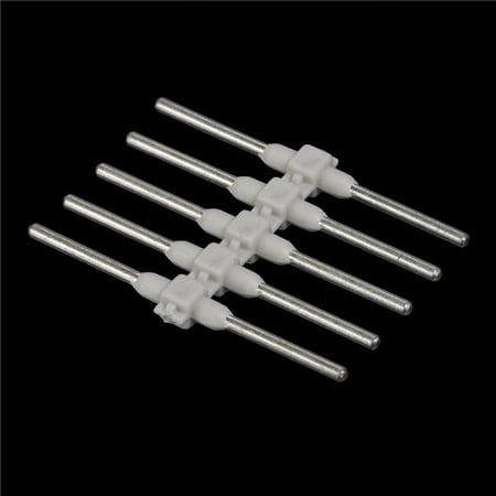 5 Pin Rigid Connector Between Canvas Sheets White - Bag of 5