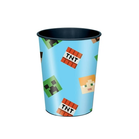Minecraft Party Plastic Cup 16 fl oz 1ct