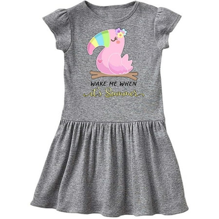 Inktastic Funny Wake Me When It s Summer Sleepy Parrot Gift Toddler Girl Dress
Inktastic Funny Wake Me When It s Summer Sleepy Parrot Gift Toddler Girl Dress