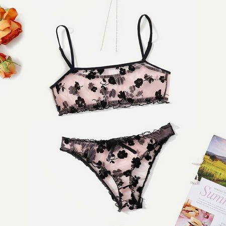 Ykohkofe Sexy Women Lingerie Flower Embroidery G-string Thong Underwear New Sleepwear
Ykohkofe Sexy Women Lingerie Flower Embroidery G-string Thong Underwear New Sleepwear