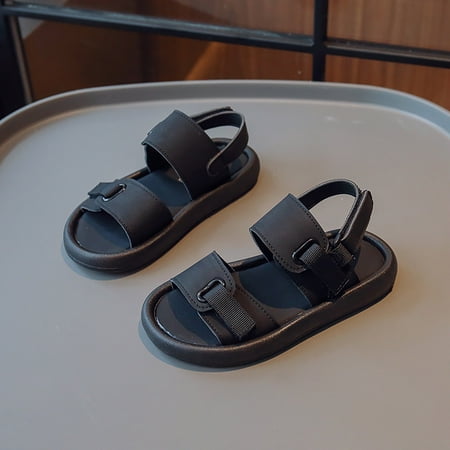 Gubotare Summer Sandals for Girl Girls Toddler Little Kid Lightweight Hook Loop Sandal (Black 1.5)
Gubotare Summer Sandals for Girl Girls Toddler Little Kid Lightweight Hook Loop Sandal (Black 1.5)