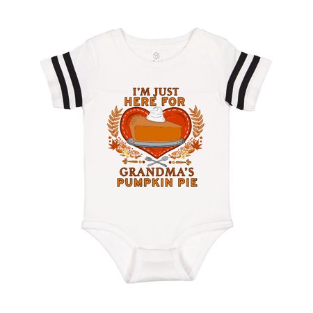Inktastic I m Just Here for Grandma s Pumpkin Pie with Heart Gift Baby Boy or Baby Girl Bodysuit
Inktastic I m Just Here for Grandma s Pumpkin Pie with Heart Gift Baby Boy or Baby Girl Bodysuit