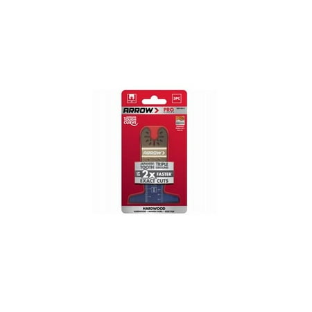 Arrow Fastener 109152 2.5 in. Ground Tooth Power Curve Hardwood Blade - 3 Piece
