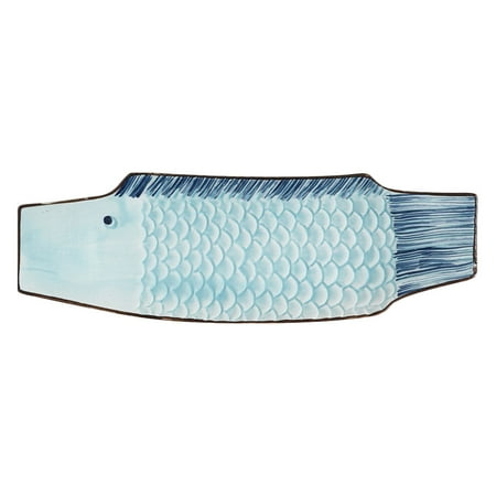 Ceramic Sushi Plate Creative Fish Shaped Food Serving Plate Sashimi Holder