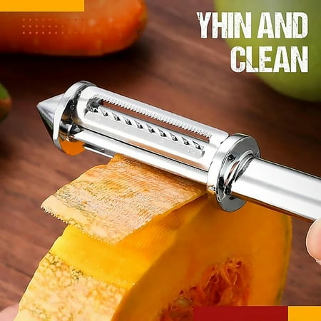 Chamoist Kitchen Gadgets & Utensils Multifunctional Three-in-one Fruit And Melon Grater Stainless Steel Skin Scraper
Chamoist Kitchen Gadgets & Utensils Multifunctional Three-in-one Fruit And Melon Grater Stainless Steel Skin Scraper
