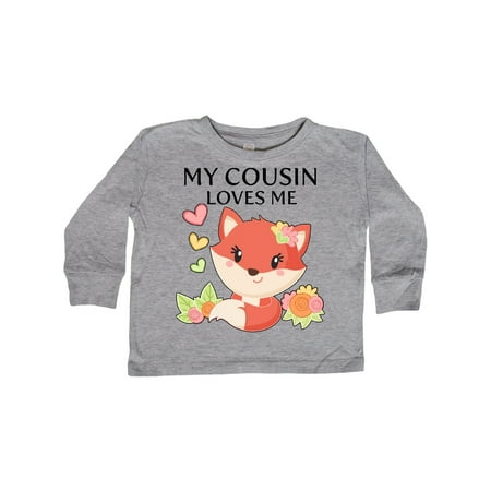 Inktastic My Cousin Loves Me- little fox Gift Toddler Boy or Toddler Girl Long Sleeve T-Shirt
Inktastic My Cousin Loves Me- little fox Gift Toddler Boy or Toddler Girl Long Sleeve T-Shirt