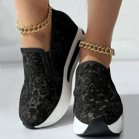 Uinagy Ladies Fashion Breathable Mmesh Sequin Decoration Thick Soled Casual Sports Rocking Shoes
Uinagy Ladies Fashion Breathable Mmesh Sequin Decoration Thick Soled Casual Sports Rocking Shoes