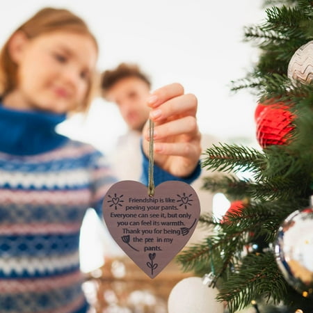 Christmas Decorations Friendship Pissing Pants Funny Wooden Plaque Best Friend Gift
Christmas Decorations Friendship Pissing Pants Funny Wooden Plaque Best Friend Gift