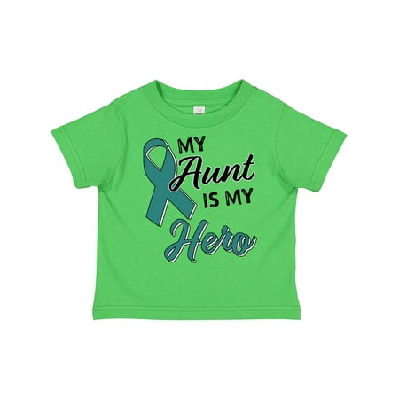 Inktastic My Aunt is My Hero- Ovarian Cancer Awareness Gift Toddler Boy or Toddler Girl T-Shirt
Inktastic My Aunt is My Hero- Ovarian Cancer Awareness Gift Toddler Boy or Toddler Girl T-Shirt