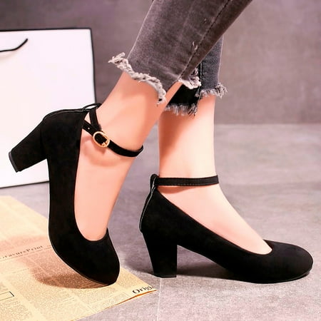 ãYilirongyummã Black 39 Sandals Women Sandals Heel Sandals Buckle Fashion Slip On Slip On Shoes
ãYilirongyummã Black 39 Sandals Women Sandals Heel Sandals Buckle Fashion Slip On Slip On Shoes