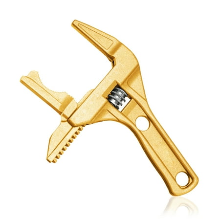 TureClos Bathroom Plumbing Wrench Short Handle Repairing Large Opening Spanner Basin Sink Multifunctional Faucet Pipe Tubing Hand Tool
TureClos Bathroom Plumbing Wrench Short Handle Repairing Large Opening Spanner Basin Sink Multifunctional Faucet Pipe Tubing Hand Tool