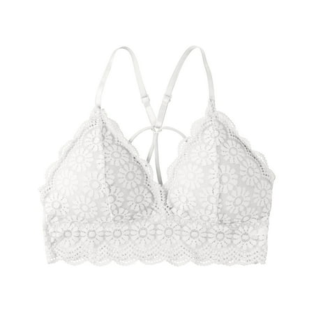 COBKK Bras For Women Pretty Everyday Bras Ladies Fashion Charming Comfortable Breathable No Steel Ring Sexy Lace Flowers Bra Woman Underwear Womens Bras Comfy White Casual Daily Dressy Bra Underwear
COBKK Bras For Women Pretty Everyday Bras Ladies Fashion Charming Comfortable Breathable No Steel Ring Sexy Lace Flowers Bra Woman Underwear Womens Bras Comfy White Casual Daily Dressy Bra Underwear