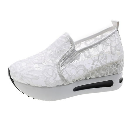GNEIKDEING Women Hollow Platform Casual Shoes Solid Color Breathable Wedge Espadrilles Gift on Clearance
GNEIKDEING Women Hollow Platform Casual Shoes Solid Color Breathable Wedge Espadrilles Gift on Clearance