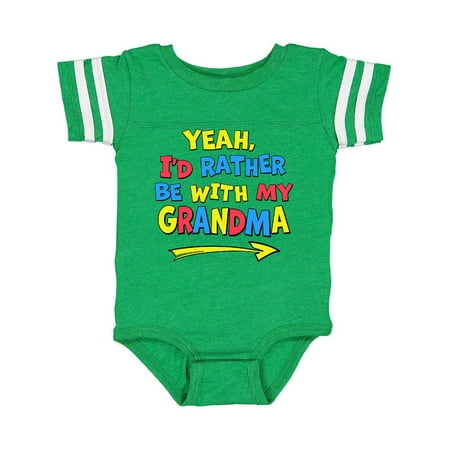 Inktastic Yeah I d Rather be with My Grandma in Red Yellow and Blue Gift Baby Boy or Baby Girl Bodysuit
Inktastic Yeah I d Rather be with My Grandma in Red Yellow and Blue Gift Baby Boy or Baby Girl Bodysuit