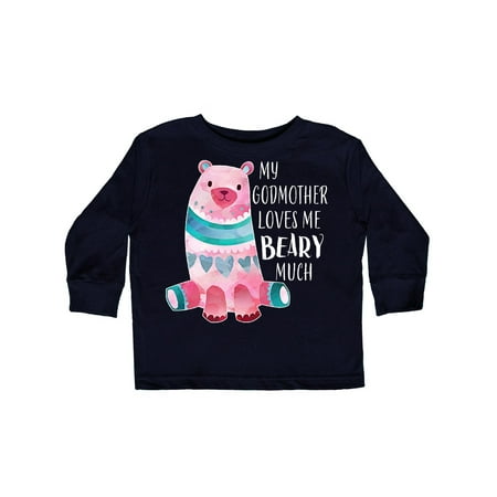 Inktastic My Godmother Loves Me Beary Much with Cute Bear Gift Toddler Boy or Toddler Girl Long Sleeve T-Shirt 
Inktastic My Godmother Loves Me Beary Much with Cute Bear Gift Toddler Boy or Toddler Girl Long Sleeve T-Shirt