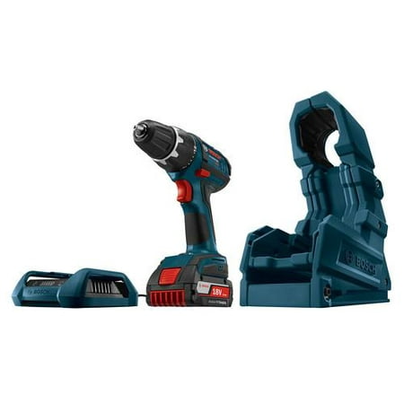 Factory-Reconditioned Bosch WC18CHF-102DDS-RT 18V Cordless Lithium-Ion Compact Tough 1\/2 in. Drill Driver with Wireless (Refurbished)