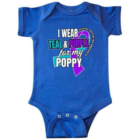 Inktastic Suicide Prevention I Wear Teal and Purple for My Poppy Gift Baby Boy or Baby Girl Bodysuit
Inktastic Suicide Prevention I Wear Teal and Purple for My Poppy Gift Baby Boy or Baby Girl Bodysuit