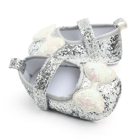 Baby shoes Infant Girls Indoor Soft-Soled Bow-Knot Princess Shoes Baby Walking Shoes CHMORA