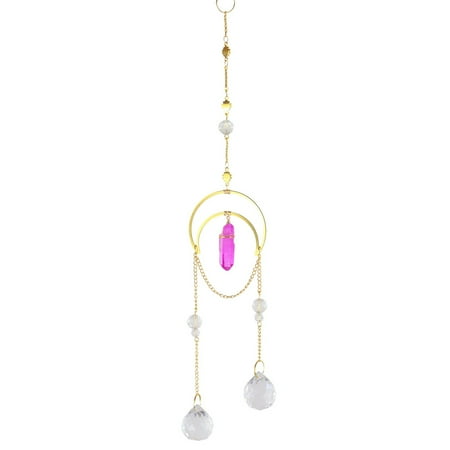 SONGBIRDTH Faux Crystal Pendant Decorative Romantic Fashion Moon Faux Crystal Prism Rainbow Maker Sun Catcher Pendant
SONGBIRDTH Faux Crystal Pendant Decorative Romantic Fashion Moon Faux Crystal Prism Rainbow Maker Sun Catcher Pendant