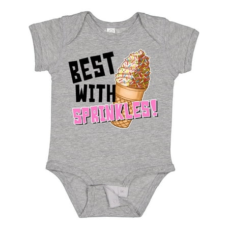 Inktastic Best with Sprinkles Ice Cream Twist Cone Gift Baby Boy or Baby Girl Bodysuit
Inktastic Best with Sprinkles Ice Cream Twist Cone Gift Baby Boy or Baby Girl Bodysuit