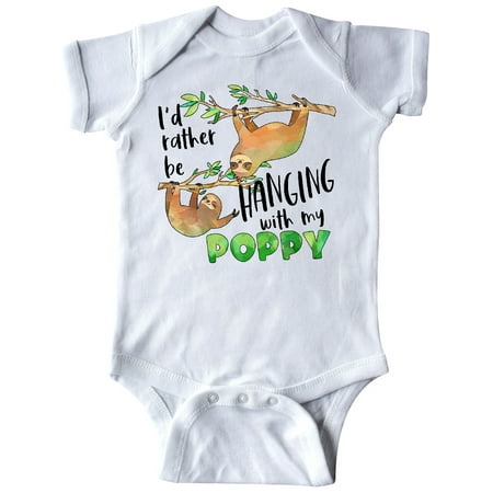 Inktastic Id Rather Be Hanging with my Poppy- Cute Sloths Gift Baby Boy or Baby Girl Bodysuit
Inktastic Id Rather Be Hanging with my Poppy- Cute Sloths Gift Baby Boy or Baby Girl Bodysuit
