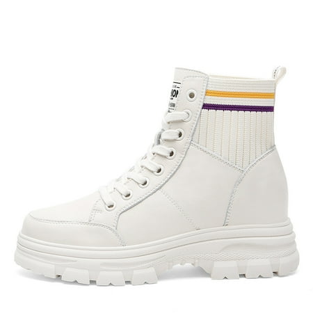 Women‘s High Top Combat Boots Lace Up Platform Round Toe Short Boots Women‘s Fashion Ankle Boots
Women‘s High Top Combat Boots Lace Up Platform Round Toe Short Boots Women‘s Fashion Ankle Boots