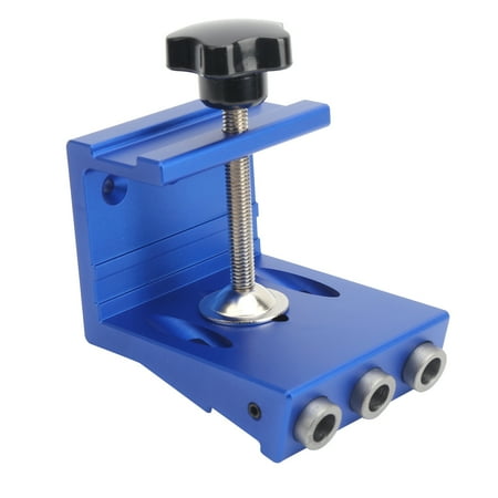 Inclined Hole Jig High Strength Hole Positioner Jig Aluminum Alloy Material For Home Industry Repair Shop Factory Red Blue