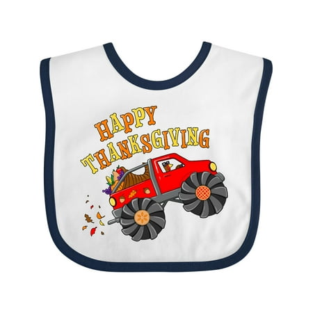 Inktastic Happy Thanksgiving Monster Truck with Turkey and Food Boys or Girls Baby Bib
Inktastic Happy Thanksgiving Monster Truck with Turkey and Food Boys or Girls Baby Bib